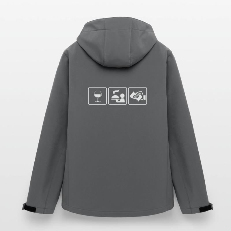 Kellner oder Kellnerin? Die Geschenkidee Recycelte Männer Softshell-Jacke Discoverer von Stanley/Stella