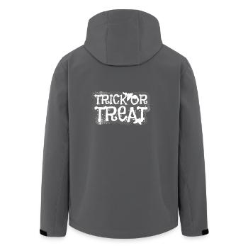Happy Halloween Geist Monster Horror Geschenk - Recycelte Männer Softshell-Jacke von Stanley/Stella - Anthrazit - Hinten - AI Model Male 185 light (185cm)