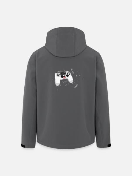 controller gamepad joystick - Recycelte Männer Softshell-Jacke von Stanley/Stella - Anthrazit