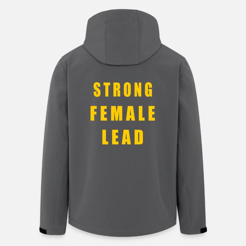 Strong female lead - Recycelte Männer Softshell-Jacke von Stanley/Stella - Anthrazit