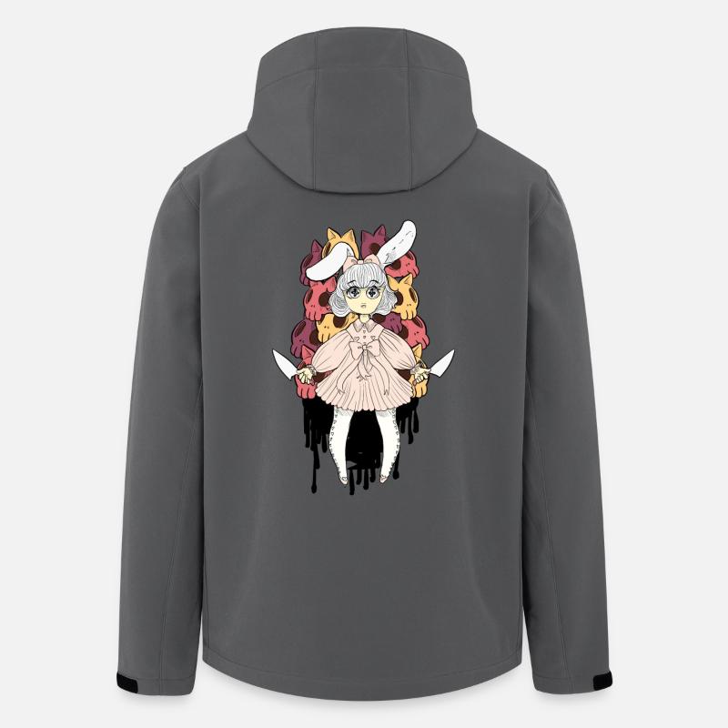 FunnyBunny - Veste softshell homme en polyester recyclé Stanley/Stella - charbon