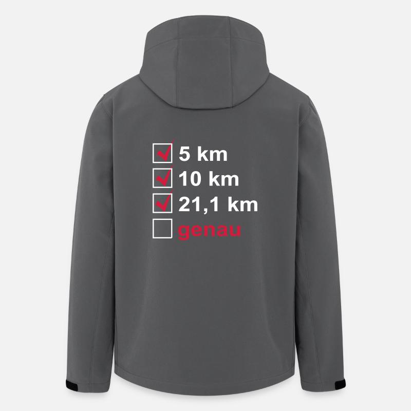 Marathon - Recycelte Männer Softshell-Jacke von Stanley/Stella - Anthrazit