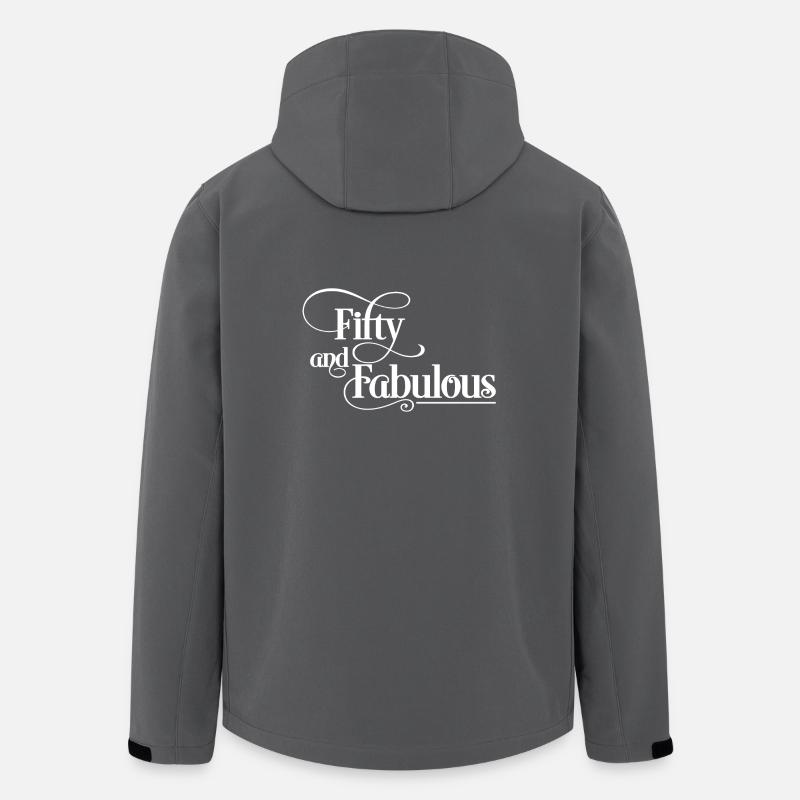 Fifty - Men’s Recycled Softshell Jacket by Stanley/Stella - anthracite