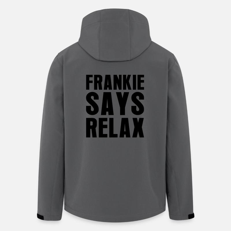 Frankie Says Relax - Men’s Recycled Softshell Jacket by Stanley/Stella - anthracite