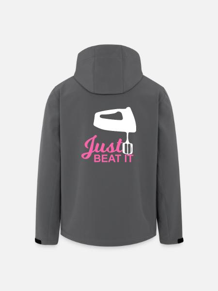 Einfach nur schlagen! - Geschenk - Recycelte Männer Softshell-Jacke von Stanley/Stella - Anthrazit