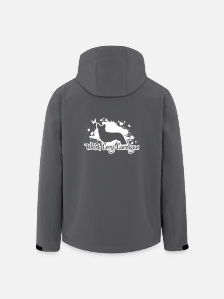 WELSH CORGI CARDIGAN Hund Hunde Wilsigns - Recycelte Männer Softshell-Jacke von Stanley/Stella - Anthrazit