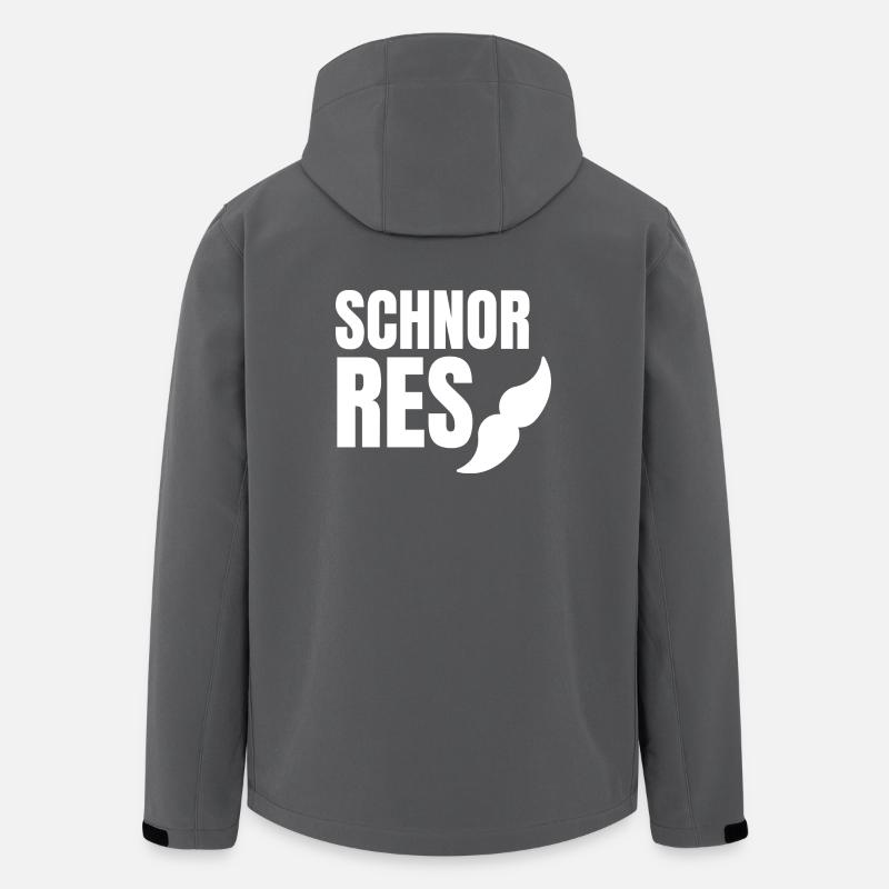 Schnorres - Recycelte Männer Softshell-Jacke von Stanley/Stella - Anthrazit