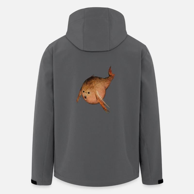 Bruegels Dämon 2 - Recycelte Männer Softshell-Jacke von Stanley/Stella - Anthrazit