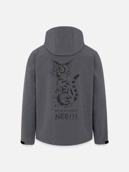 Before you ask. - Men’s Recycled Softshell Jacket by Stanley/Stella - anthracite