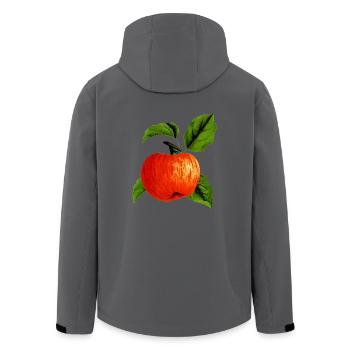 Apple Apfel Veggie Obst Fruits Tree Baum3 - Recycelte Männer Softshell-Jacke von Stanley/Stella - Anthrazit - Hinten - AI Model Male 185 light (185cm)