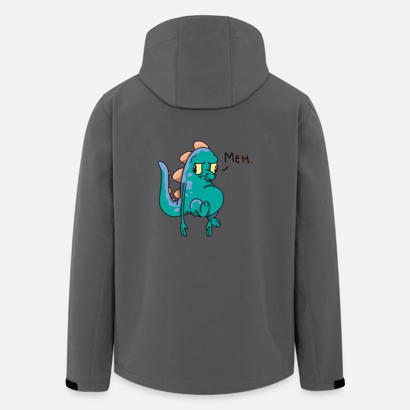 Monster - Recycelte Männer Softshell-Jacke von Stanley/Stella - Anthrazit