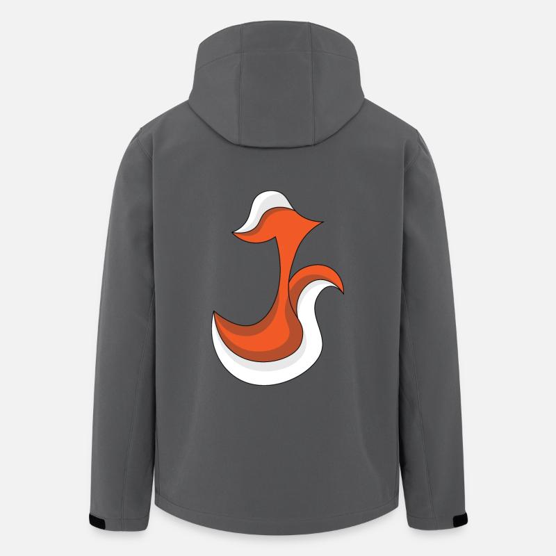 J Fox - Men’s Recycled Softshell Jacket by Stanley/Stella - anthracite