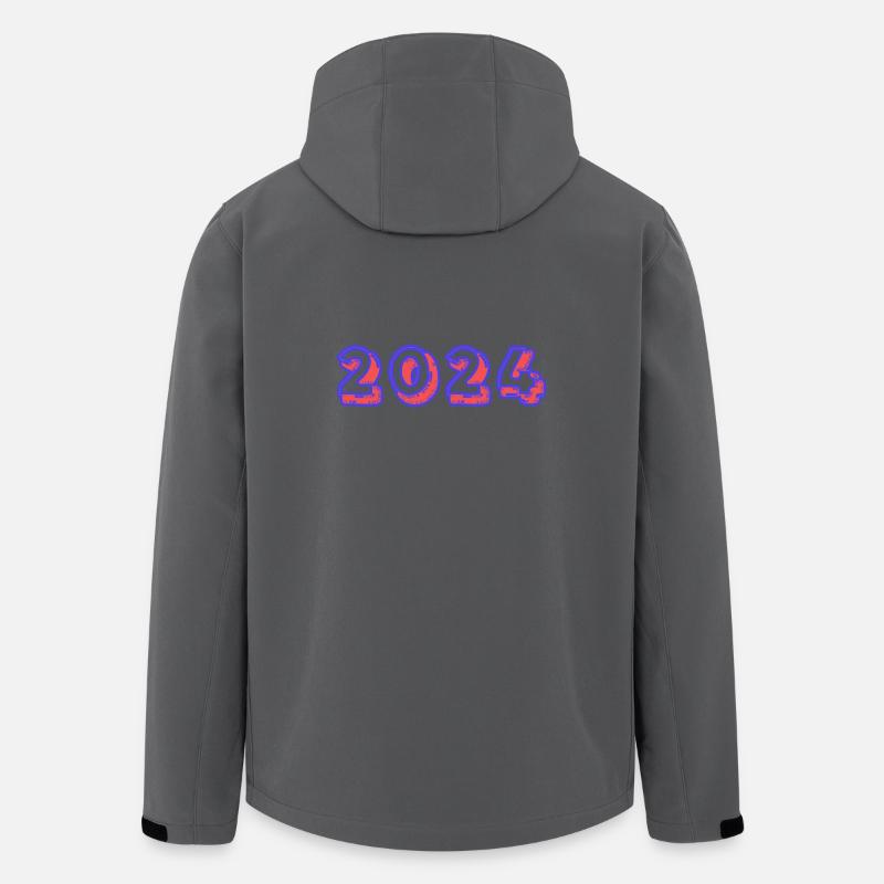 2024 - Veste softshell homme en polyester recyclé Stanley/Stella - charbon