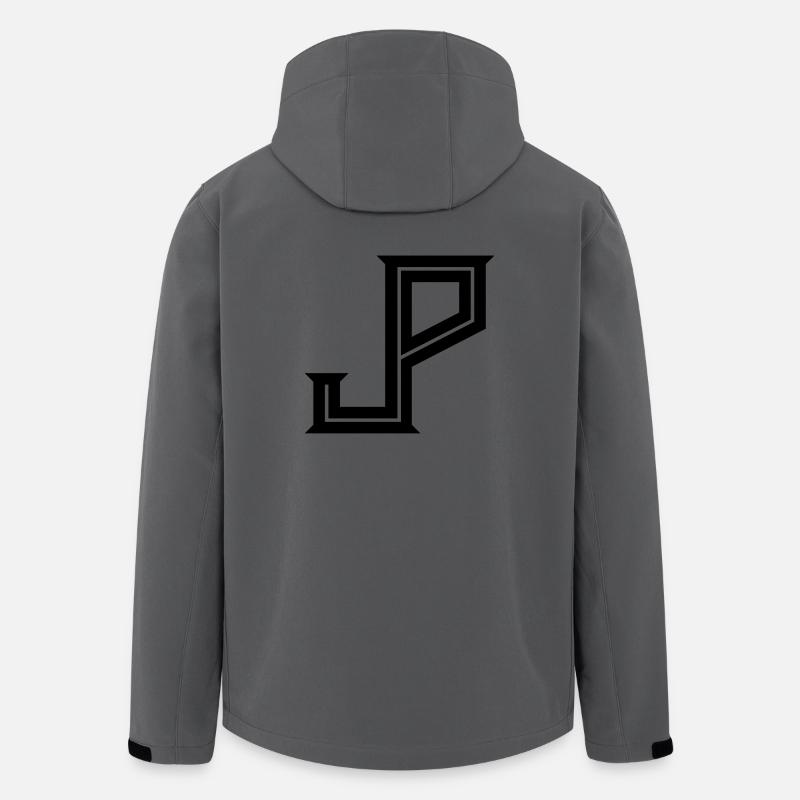 JP - Judy Punch logo - Men’s Recycled Softshell Jacket by Stanley/Stella - anthracite