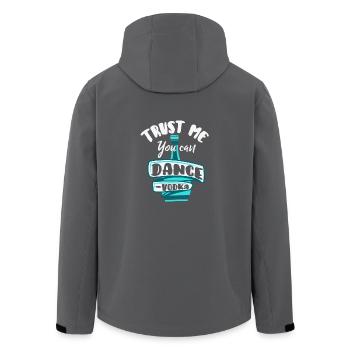 Trust me You Can Dance Motivations-Shirt - Recycelte Männer Softshell-Jacke von Stanley/Stella - Anthrazit - Hinten - AI Model Male 185 light (185cm)
