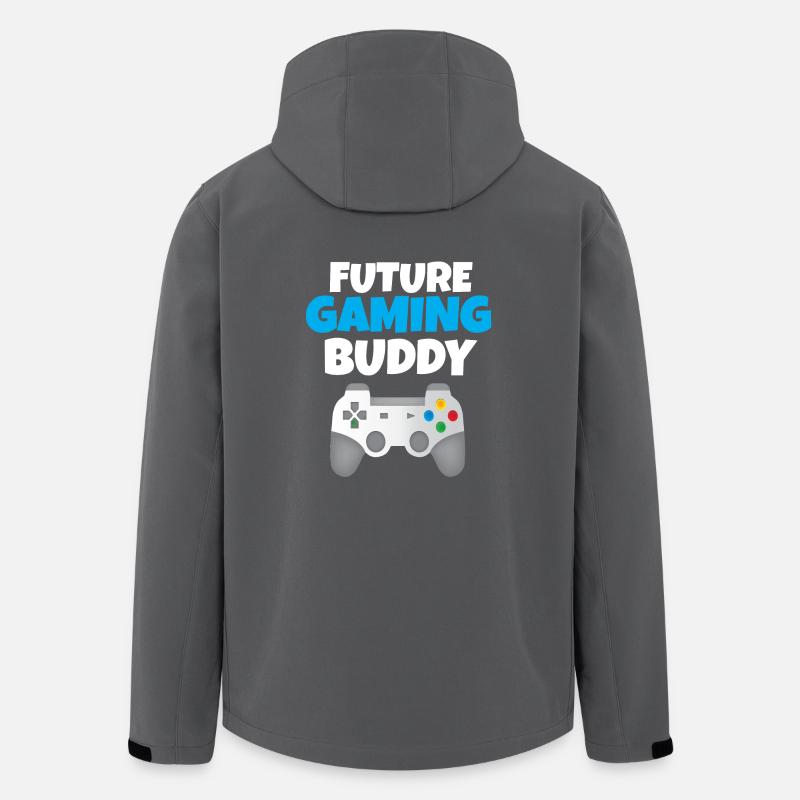 Gamer Kind - Veste softshell homme en polyester recyclé Stanley/Stella - charbon
