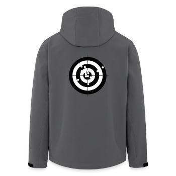 Zielscheibe Hobby Sport schießen Geschenk Idee - Recycelte Männer Softshell-Jacke von Stanley/Stella - Anthrazit - Hinten - AI Model Male 185 light (185cm)