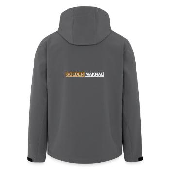 KPOP golden maknae K-POP K POP - Recycelte Männer Softshell-Jacke von Stanley/Stella - Anthrazit - Hinten - AI Model Male 185 light (185cm)
