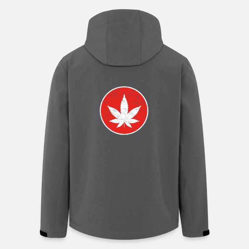 Gift reggea weed - Men’s Recycled Softshell Jacket by Stanley/Stella - anthracite