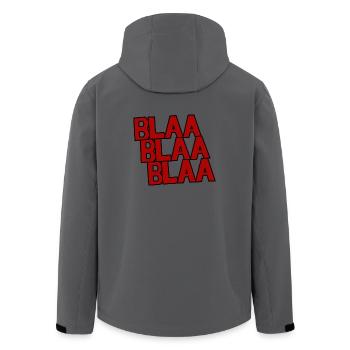RedBlaa - Veste softshell homme en polyester recyclé Stanley/Stella - charbon - Dos - AI Model Male 185 light (185cm)
