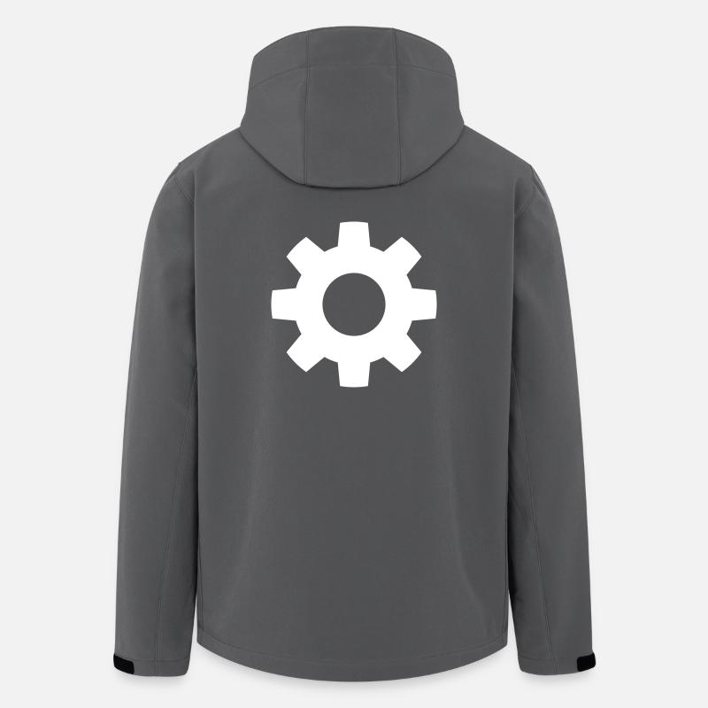 équipement - Veste softshell homme en polyester recyclé Stanley/Stella - charbon