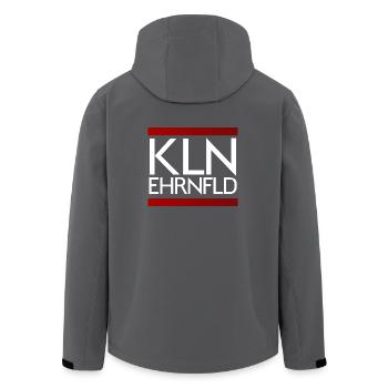 Köln Ehrenfeld Kölsche Veedel - Recycelte Männer Softshell-Jacke von Stanley/Stella - Anthrazit - Hinten - AI Model Male 185 light (185cm)