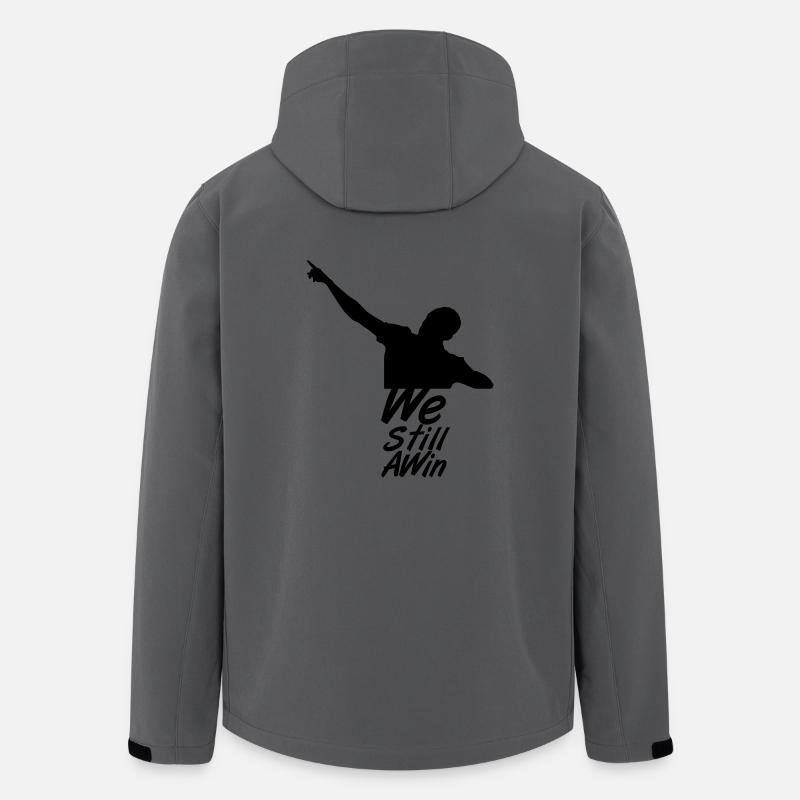 We Still A Win - Veste softshell homme en polyester recyclé Stanley/Stella - charbon