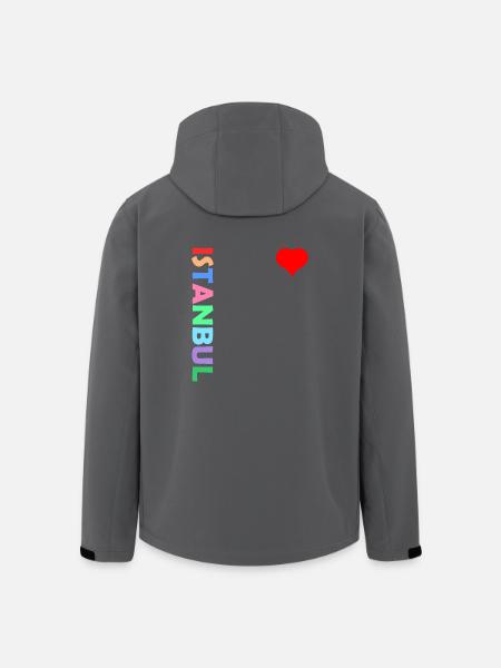Istanbul - Recycelte Männer Softshell-Jacke von Stanley/Stella - Anthrazit