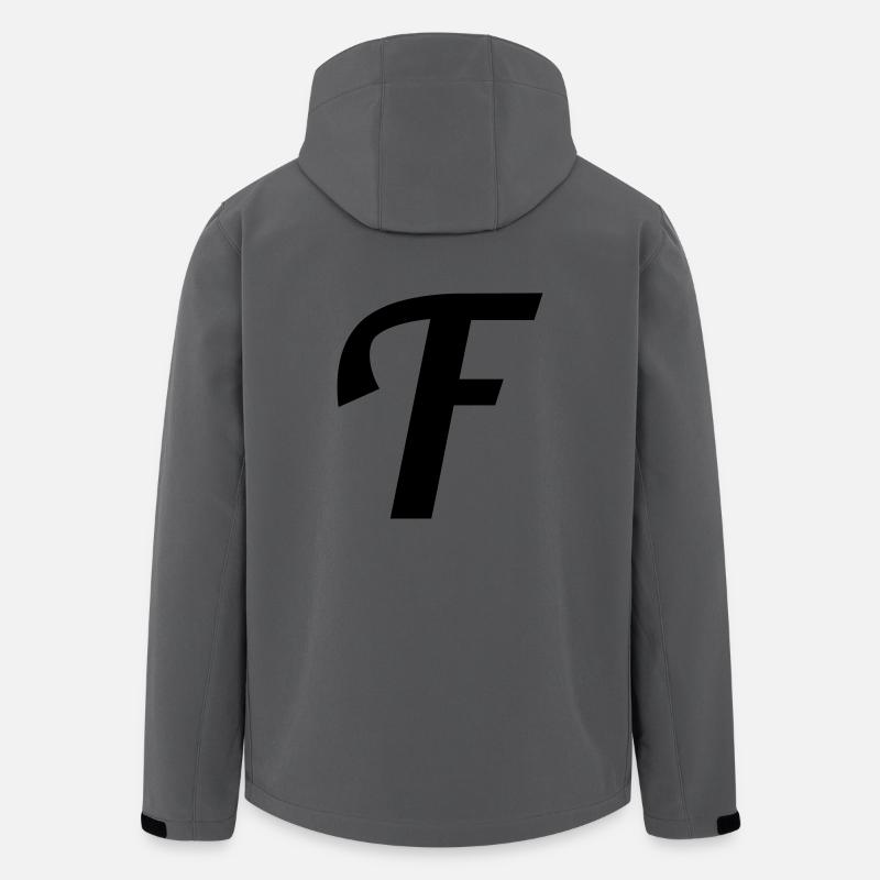 F - Recycelte Männer Softshell-Jacke von Stanley/Stella - Anthrazit