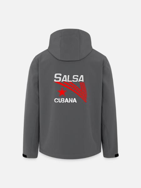 Salsa Cubana white - Salsa Dance Shirt - Recycelte Männer Softshell-Jacke von Stanley/Stella - Anthrazit