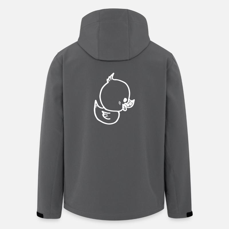 duckling - Men’s Recycled Softshell Jacket by Stanley/Stella - anthracite