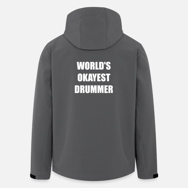 Batteur - Veste softshell homme en polyester recyclé Stanley/Stella - charbon