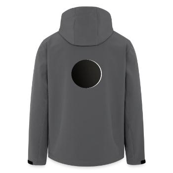 Eclipse Shirt discreed - Recycelte Männer Softshell-Jacke von Stanley/Stella - Anthrazit - Hinten - AI Model Male 185 light (185cm)