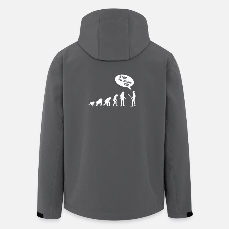 EVOLUTION - Recycelte Männer Softshell-Jacke von Stanley/Stella - Anthrazit