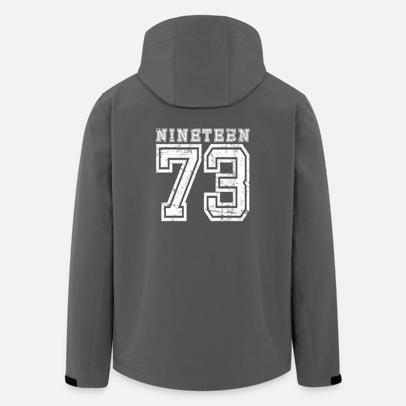 NINETEEN 1973 - Recycelte Männer Softshell-Jacke von Stanley/Stella - Anthrazit