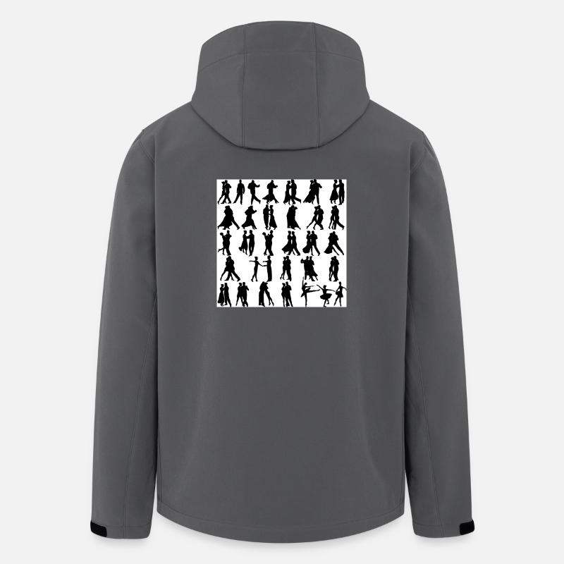 danse - Veste softshell homme en polyester recyclé Stanley/Stella - charbon