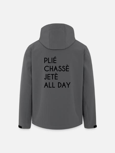 Ballett Ballerina Tanzen Tanzschule Geschenk - Recycelte Männer Softshell-Jacke von Stanley/Stella - Anthrazit