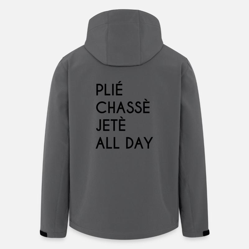 Ballett Ballerina Tanzen Tanzschule Geschenk - Recycelte Männer Softshell-Jacke von Stanley/Stella - Anthrazit
