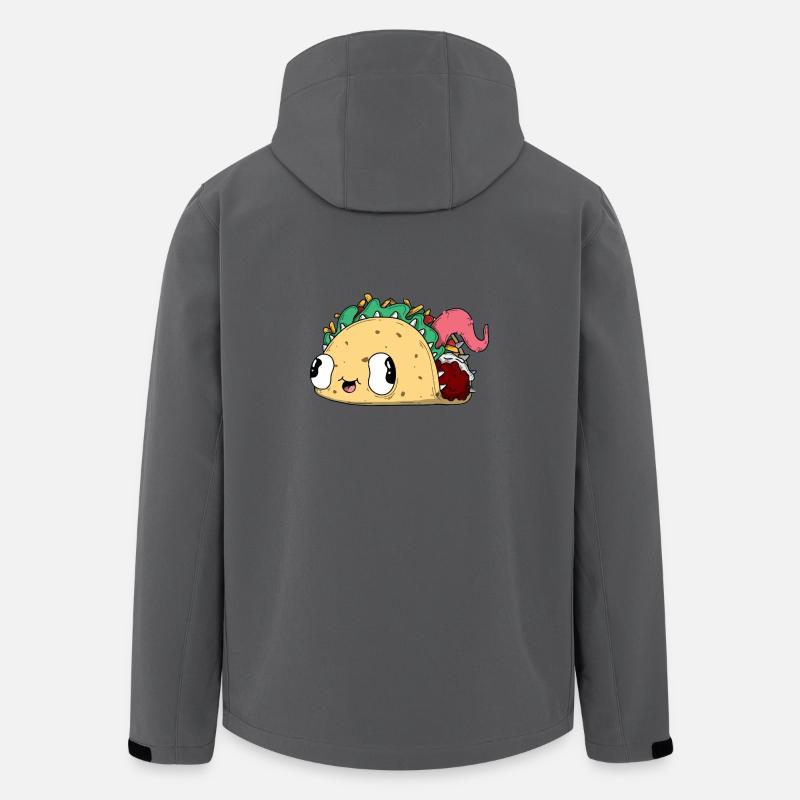 Taco - Recycelte Männer Softshell-Jacke von Stanley/Stella - Anthrazit