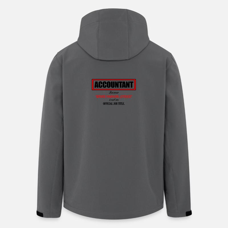 Accountant - Recycelte Männer Softshell-Jacke von Stanley/Stella - Anthrazit