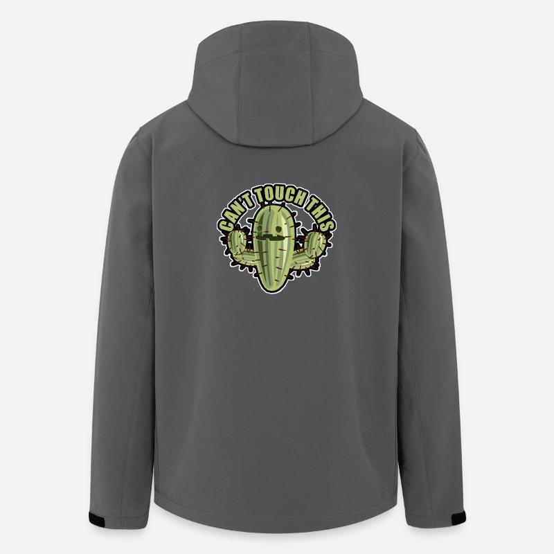 cant touch this - Recycelte Männer Softshell-Jacke von Stanley/Stella - Anthrazit