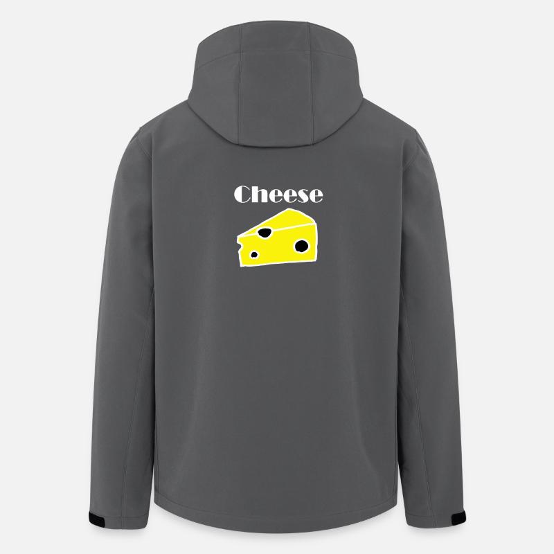 Cheese cheese - Men’s Recycled Softshell Jacket by Stanley/Stella - anthracite