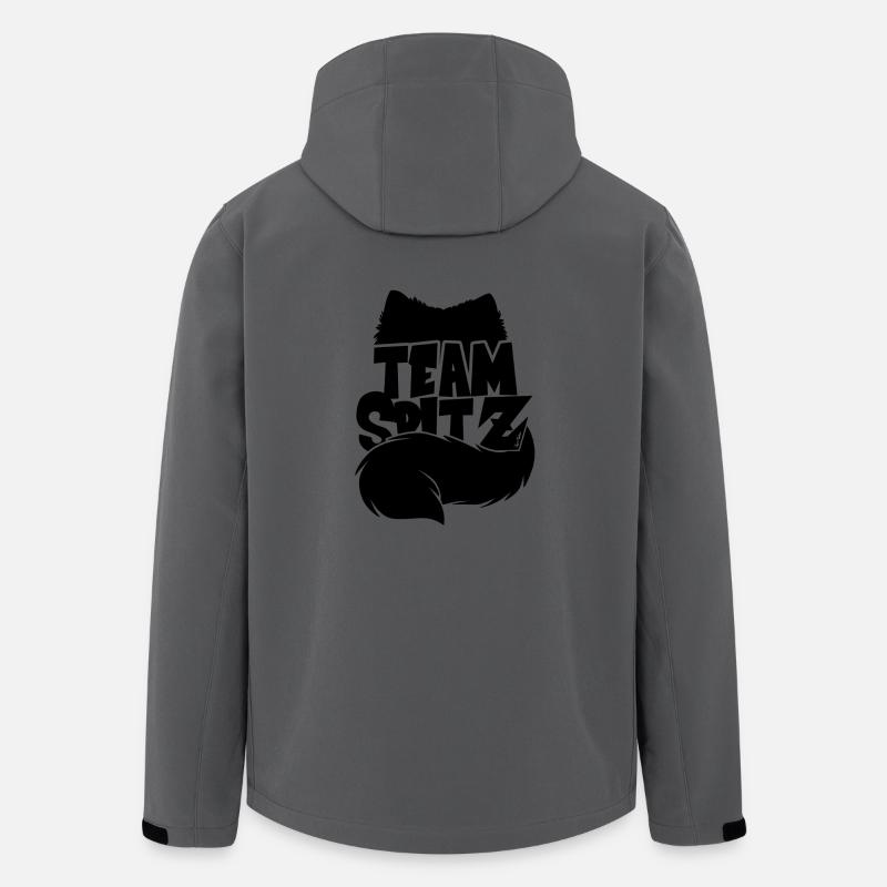 silhouette team Spitz - Veste softshell homme en polyester recyclé Stanley/Stella - charbon