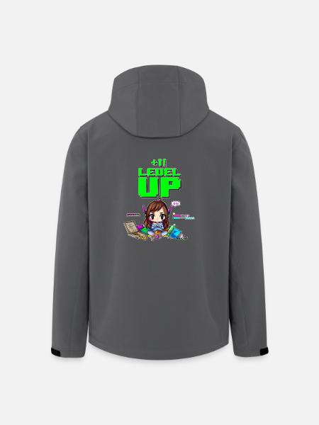 dva Stufe nach oben - Recycelte Männer Softshell-Jacke von Stanley/Stella - Anthrazit