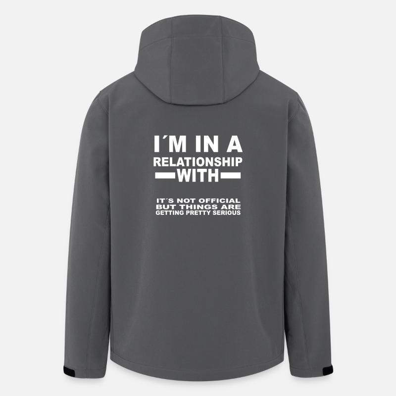 PERSONALISIERBAR geschenk geburtstag beziehung mi - Recycelte Männer Softshell-Jacke von Stanley/Stella - Anthrazit