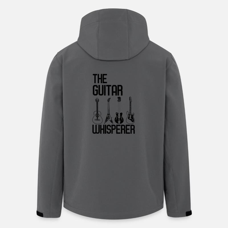 Le chuchoteur de guitare - Veste softshell homme en polyester recyclé Stanley/Stella - charbon