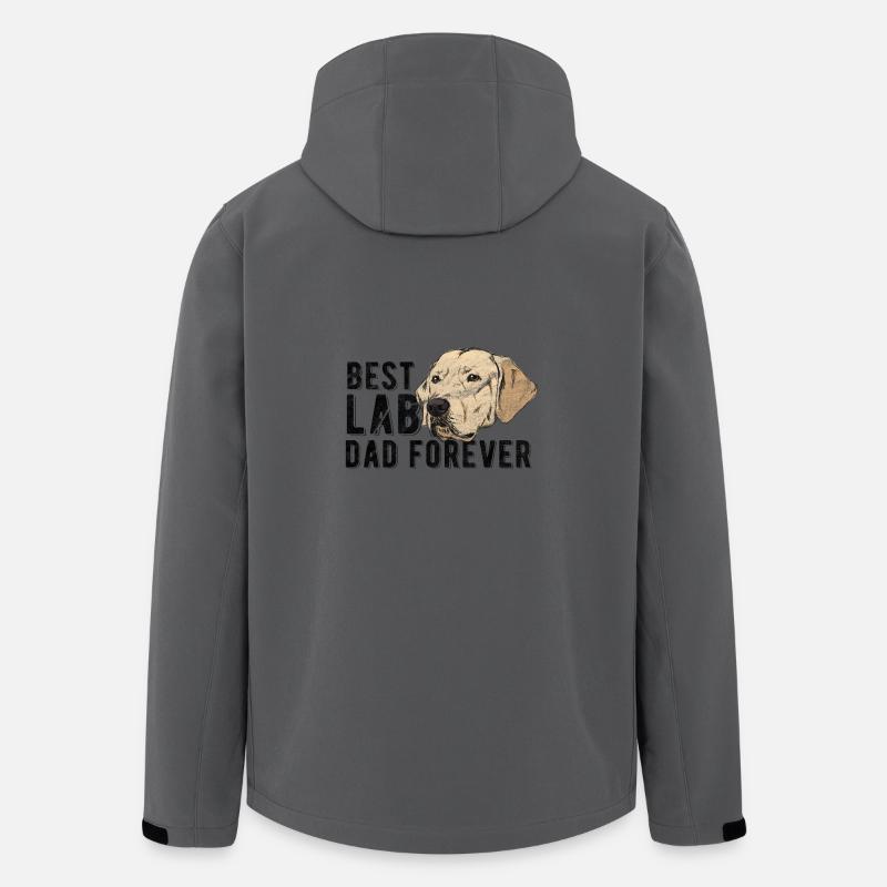 Dogs Day Grudge - Labrador - Men’s Recycled Softshell Jacket by Stanley/Stella - anthracite