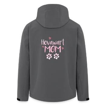 Hovawart Mom - Recycelte Männer Softshell-Jacke von Stanley/Stella - Anthrazit - Hinten - AI Model Male 185 light (185cm)