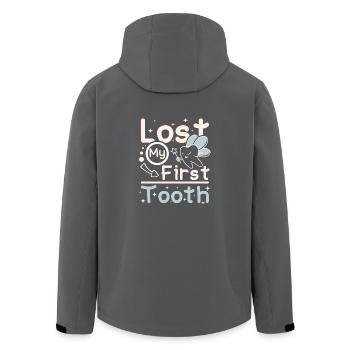 Tooth fairy lost my first tooth - Recycelte Männer Softshell-Jacke von Stanley/Stella - Anthrazit - Hinten - AI Model Male 185 light (185cm)