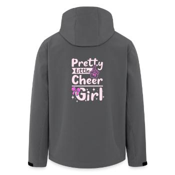 Pretty little cheer girl - Recycelte Männer Softshell-Jacke von Stanley/Stella - Anthrazit - Hinten - AI Model Male 185 light (185cm)